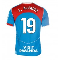 Stroje piłkarskie Atletico Madrid Julian Alvarez #19 Koszulka Trzeciej dla damskie 2025-26 Krótki Rękaw